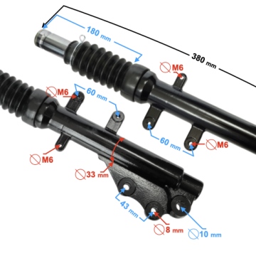 Amortyzatory przód Scalpel