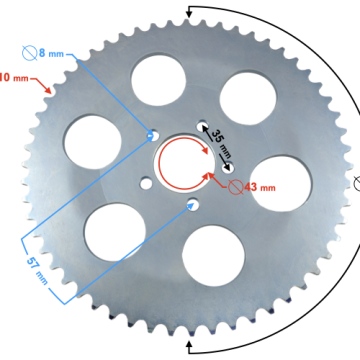 Zębatka Ogar 415-55z