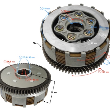 Sprzęgło DB250 MZK