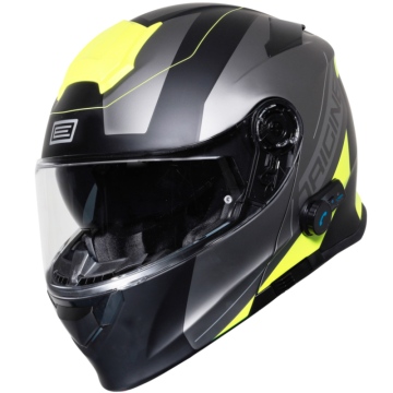 Kask ORIGINE DELTA + BT SPIKE fluo yellow-black XL