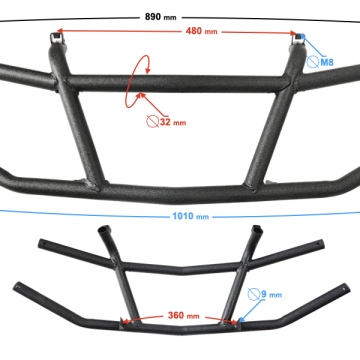 Przedni zderzak do Hisun Tactic 550