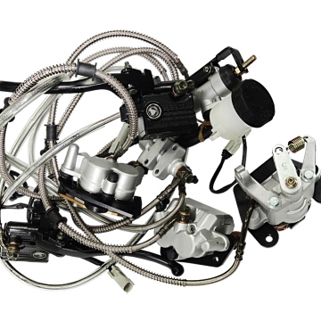 Kompletny zestaw hamulcowy do Hisun Tactic 550