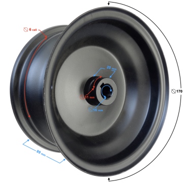 Felga tył 6' mini ATV