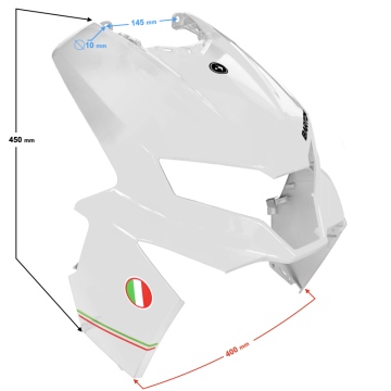 Obudowa reflektora biała Active 50cc Euro 5