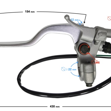 Dźwignia sprzęgła DB250 MZK