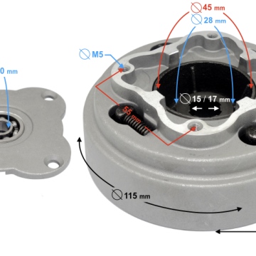 Sprzęgło do motoroweru Fighter