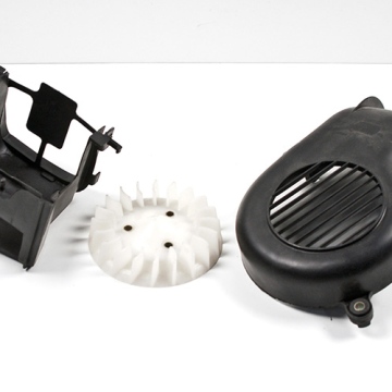 Komplet obudów chłodzenia silnika do skutera 2T