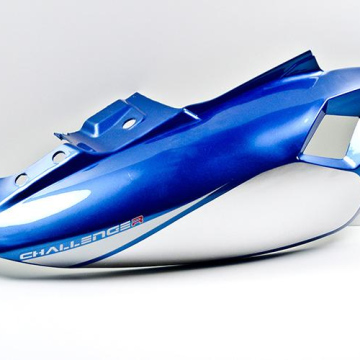 Obudowa tylna prawa niebieska  do skutera Challenger 2