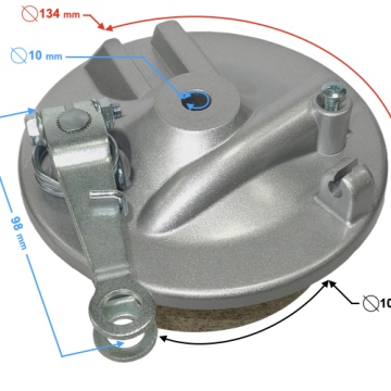 Szczęki hamulcowe przednie do motoroweru Ranger Classic z mocowaniem