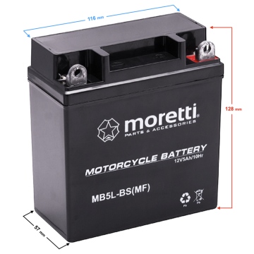 Akumulator Moretti AGM (Gel) MB5L-BS