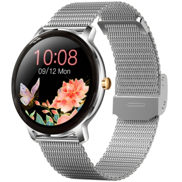 Smartwatch Rubicon RNBE66 srebrny czarna ramka