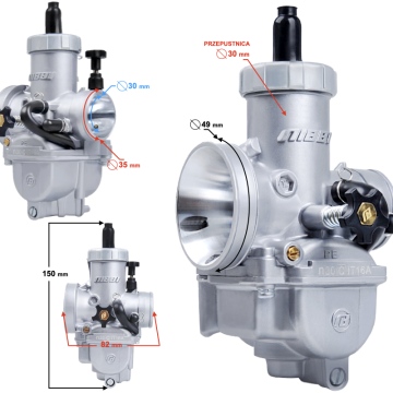 Gaźnik NIBBI PE30 30mm Sport