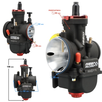 Gaźnik NIBBI PWK32 32mm Racing