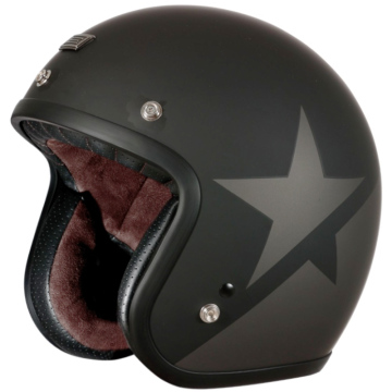 Kask Otwarty Primo STAR/TITANIUM/MATT/BLACK ORIGINE Rozmiar S
