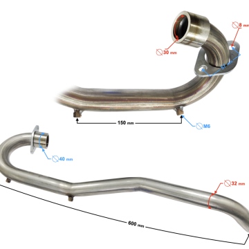 Kolektor tłumika NXT250 2021