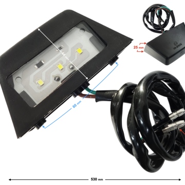 Lampa tablicy rejestracyjnej GT 125