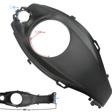 Obudowa baku górna centralna GT 125