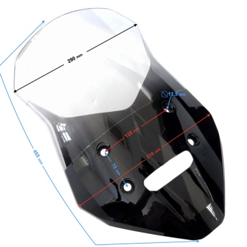 Owiewka - deflektor GT 125