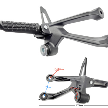 Prawy set pasażera komplet VOGE 125R