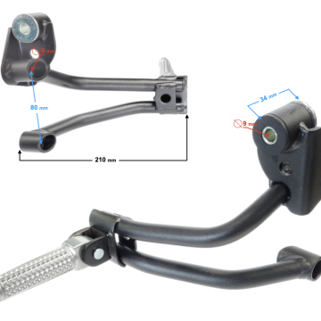 Podnóżek (set pasażera prawy) VOGE 525ACX