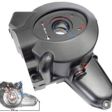 Pokrywa iskrownika do silnika Moretti poziomy 154FMI, 125cc 4T, 4-biegowy Manual, czarny