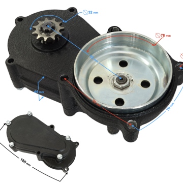 Pokrywa silnika napędu do mini ATV / pocket przekładnia