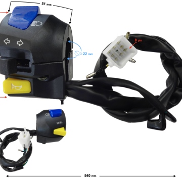 Przełącznik zespolony lewy GT 125