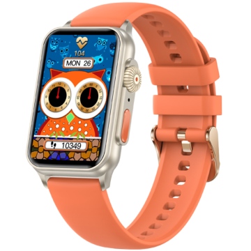 Smartwatch Rubicon RNCF06 pomarańczowy silikon