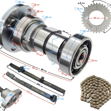 Rozrząd komplet GT 125
