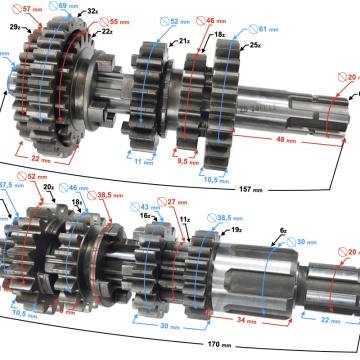 Skrzynia biegów NXT250 2021
