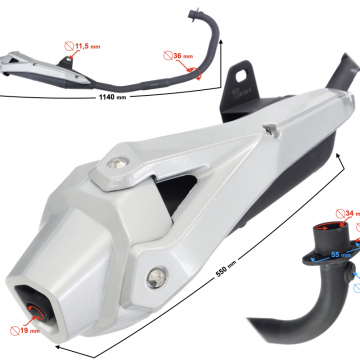 Tłumik Street-R 125