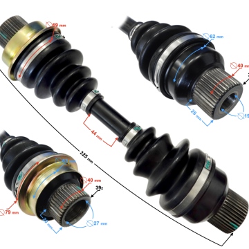 Wał napędowy przedni HISUN Tactic 550