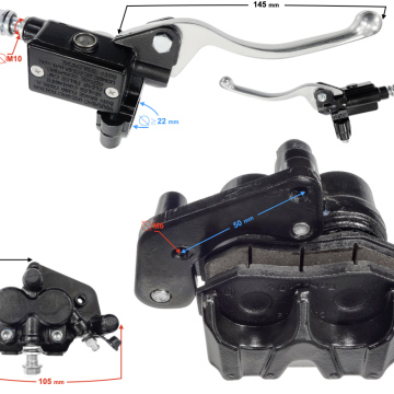Pompa hamulcowa przednia+zacisk NXT150