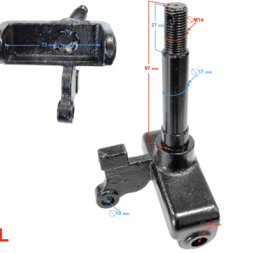 Zwrotnica lewy przód ATV Raptor 125