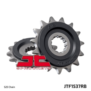 ZEBATKA NAPĘDOWA PRZÓD Rozmiar 15 JTF1537.15RB Z TŁUMIKIEM DRGAŃ KAWASAKI Z 900 Ninja 1000 SX KLZ 1000 ZX-10 R