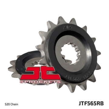ZEBATKA NAPĘDOWA PRZÓD Rozmiar 16 JTF565.16RB Z TŁUMIKIEM DRGAŃ KAWASAKI NINJA 650 KLE 650 ER-6N SUZUKI SV 650 YAMAHA MT-03