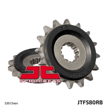 ZEBATKA NAPĘDOWA PRZÓD Rozmiar 16 JTF580.16RB Z TŁUMIKIEM DRGAŃ YAMAHA YZF-R6 600 FZ6 YZF 1000 GTS 1000 FZ 750 FZX 750