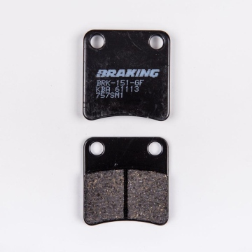 KLOCKI HAMULCOWE BRAKING SEMI METALLIC 757SM1