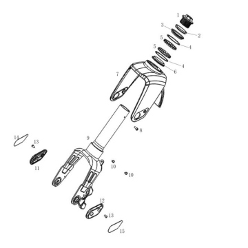 ŚRUBA DO STERÓW HULAJNOGI SPORT I PRO