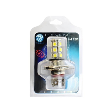 ŻARÓWKA BIAŁA 1X DIODA LED X44 H4 18XSMD5050 M-TECH