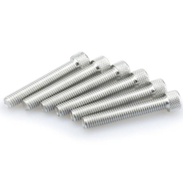 ŚRUBY Z ANODYZOWANEGO ALUMINIUM BLISTER 6 ŚRUB IMBUSOWYCH M8X50MM SREBRNE