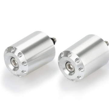 CIĘŻARKI / KOŃCÓWKI KIEROWNICY DŁUGIE PUIG DO PIAGGIO VESPA GTS300 08-20 SREBRNE