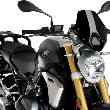 SZYBA SPORTOWA NOWEJ GENERACJI PUIG DO BMW R1250R 19-22 CZARNA