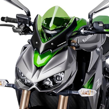 SZYBA OWIEWKA PUIG DO KAWASAKI Z1000 / R 14-21 (SPORT) ZIELONA