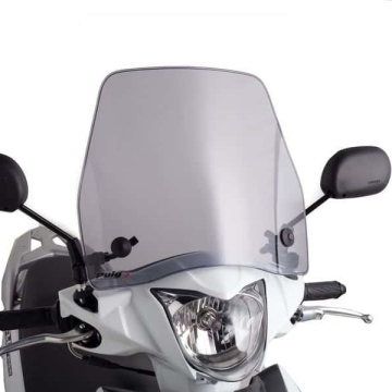 SZYBA OWIEWKA PUIG DO SUZUKI ADDRESS / GP 15-21 (TRAFFIC) LEKKO PRZYCIEMNIONA