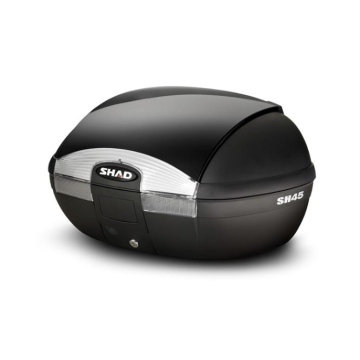 KUFER Z PŁYTĄ MONTAŻOWĄ SHAD SH45 CZARNY 45L 56X32X41