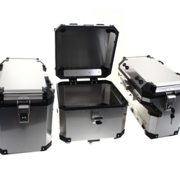 ZESTAW 3 KUFRÓW ALUMINIOWYCH BENELLI 502X SREBRNE 160L