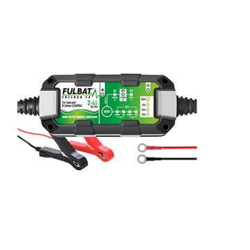 ŁADOWARKA AKUMULATORA FULBAT FULLOAD F4 - 6V/12V CHARGER 2-4A (NEW)