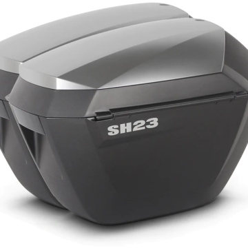 KUFRY BOCZNE ALU LOOK (KOMPLET 2 SZT) SHAD D0B23200W