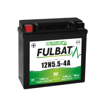 AKUMULATOR ŻELOWY BEZOBSŁUGOWY FULBAT 12N5.5-4A